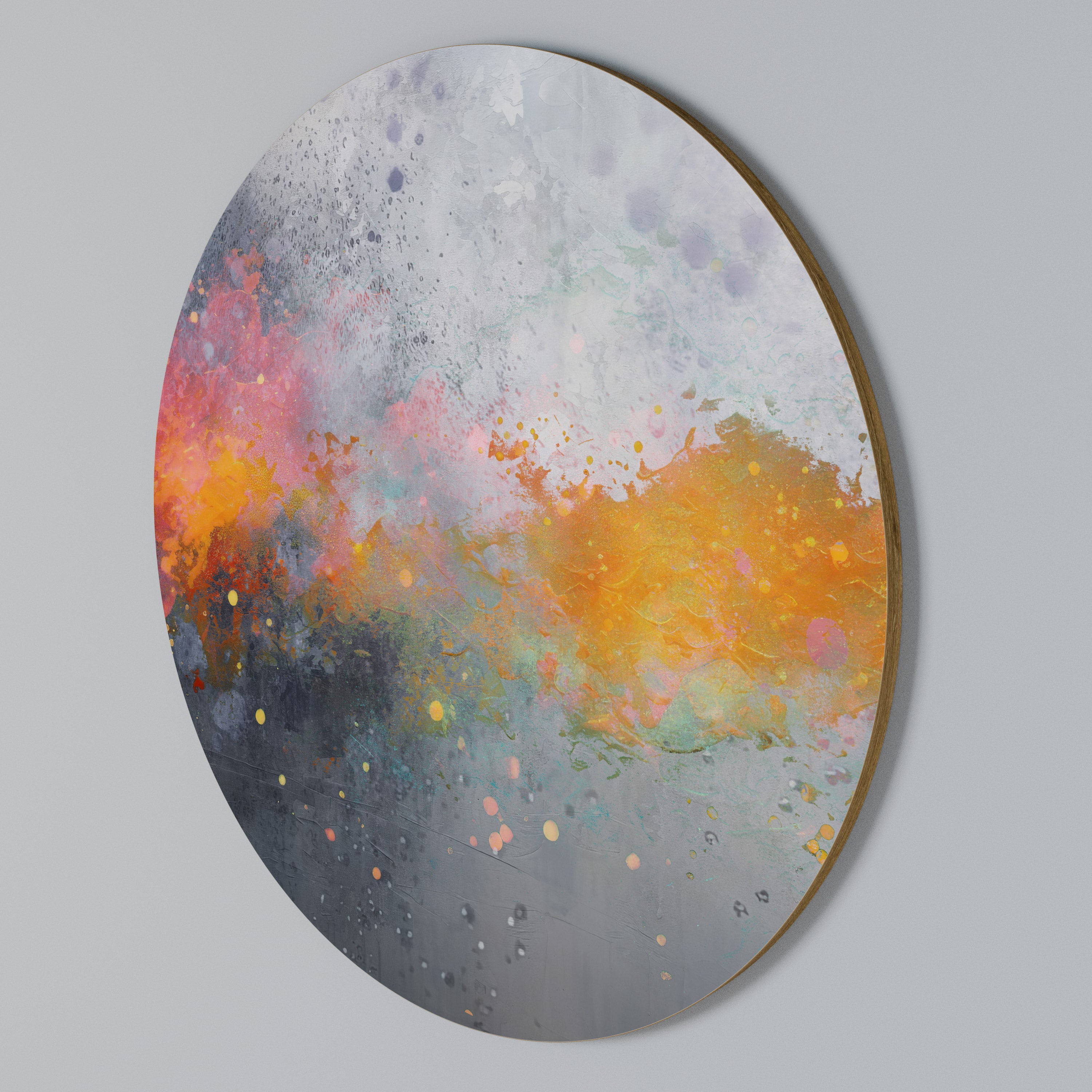 PIXY ROAD Arte de Parede Redonda