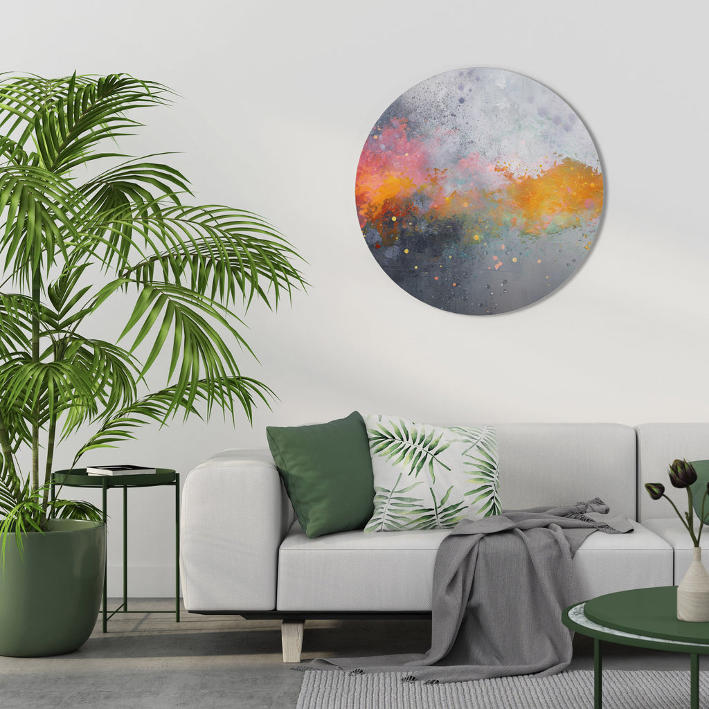 PIXY ROAD Quadro Redondo Decorativo