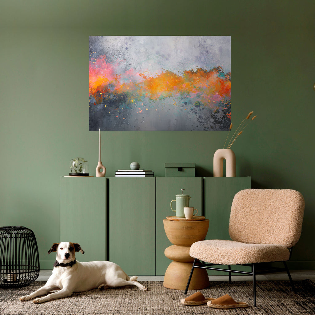 PIXY ROAD Peel and Stick Horizontal Poster