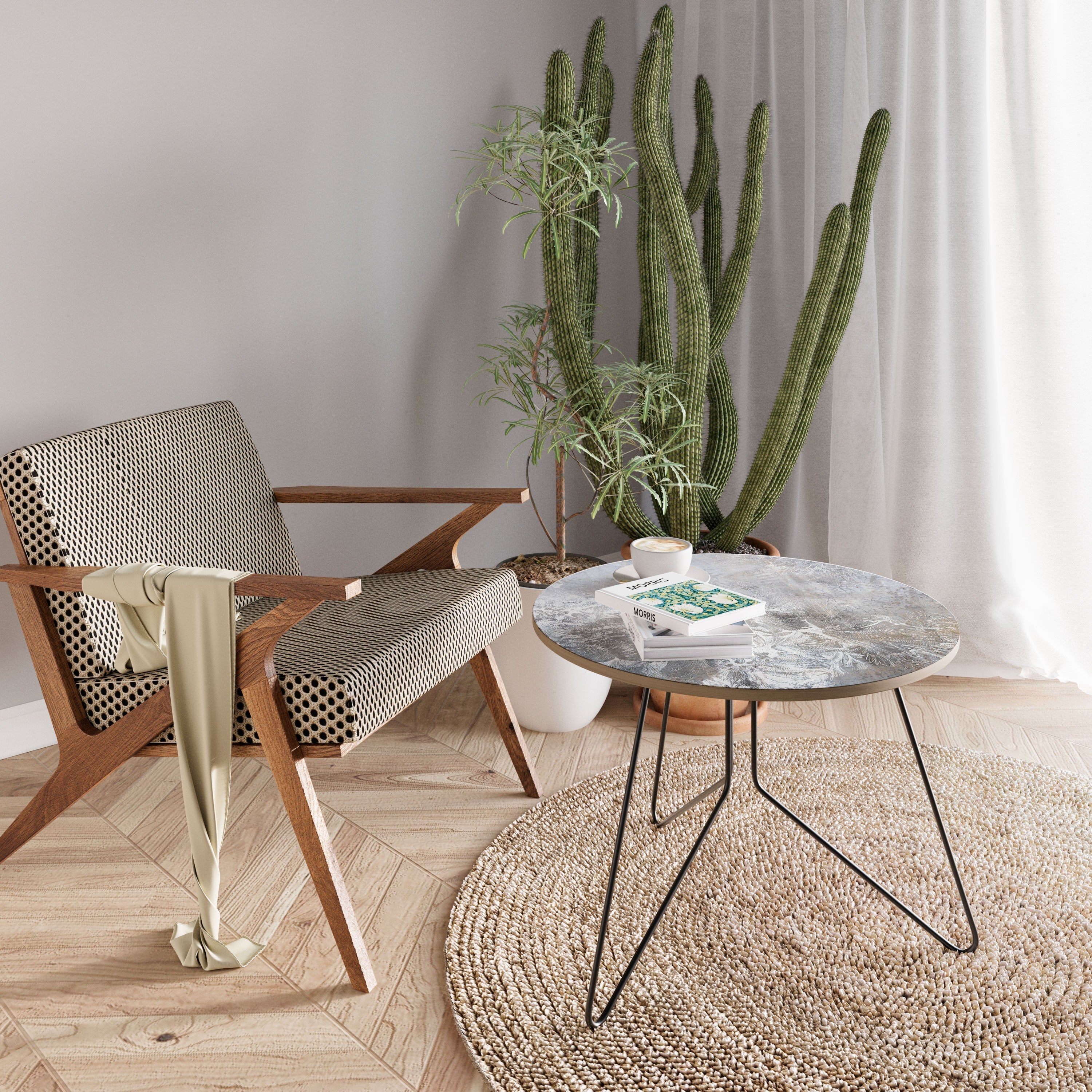 WHITE WHISPER Mesa de Centro 69