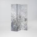 WHITE WHISPER Biombo Decorativo de 3 Painéis