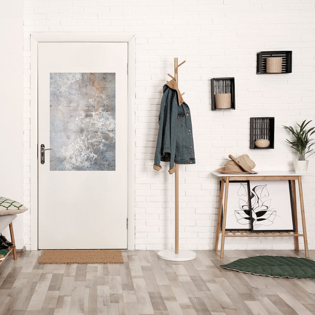 WHITE WHISPER Poster Vertical Autocolante