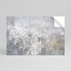 WHITE WHISPER Peel and Stick Horizontal Poster
