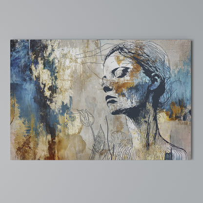 BREAK THE SILENCE Horizontal Canvas Print