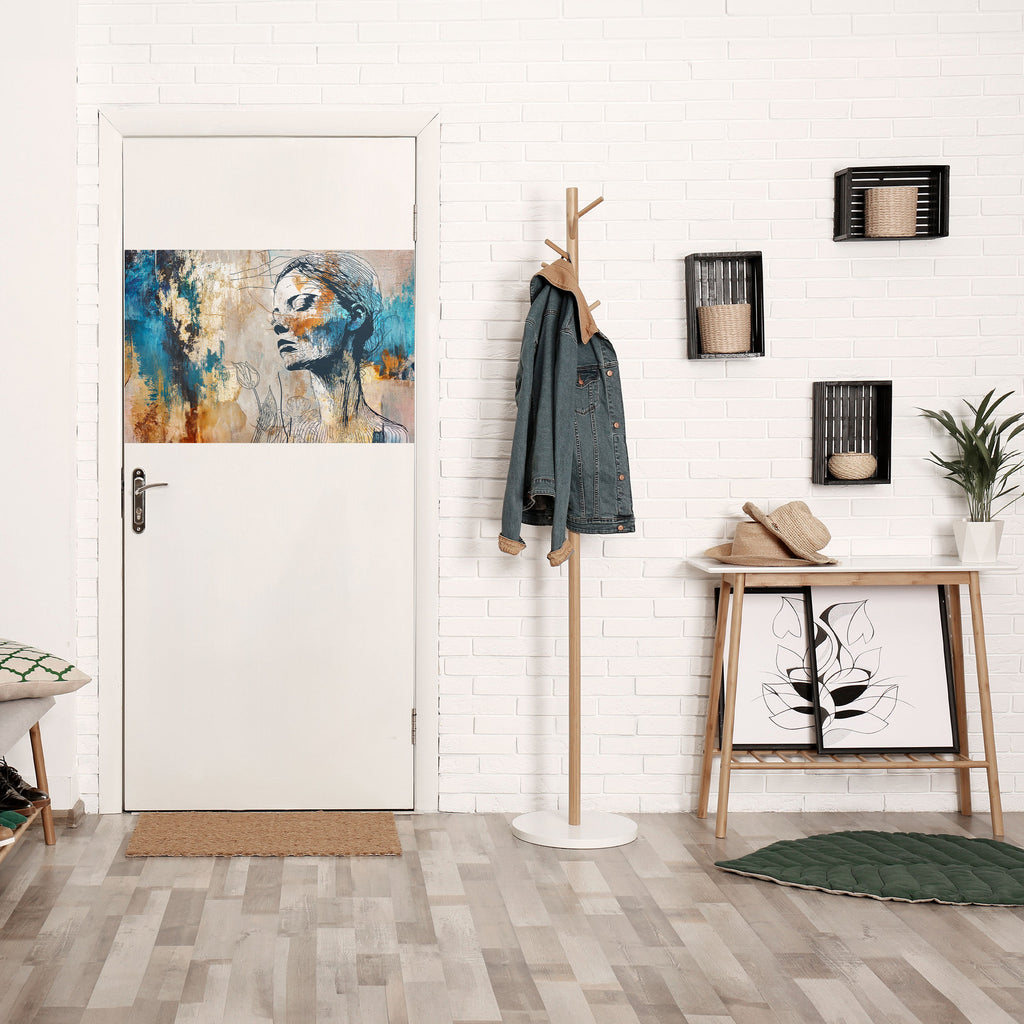 BREAK THE SILENCE Peel and Stick Horizontal Poster