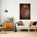 MECHANICAL BUTTERFLY Poster Vertical Autocolante