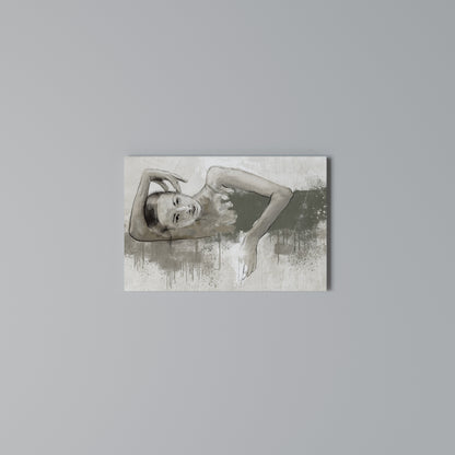 FROZEN IN TIME Horizontal Canvas Print