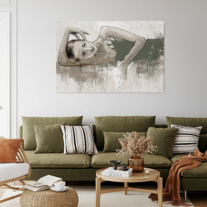 FROZEN IN TIME Horizontal Canvas Print