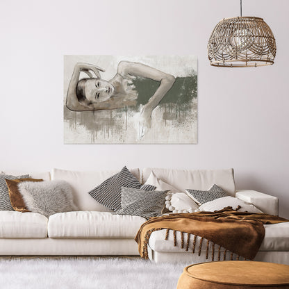 FROZEN IN TIME Horizontal Canvas Print