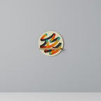 RIBBON REVERIE Prateleira Redonda Decorativa em Efeito Carvalho