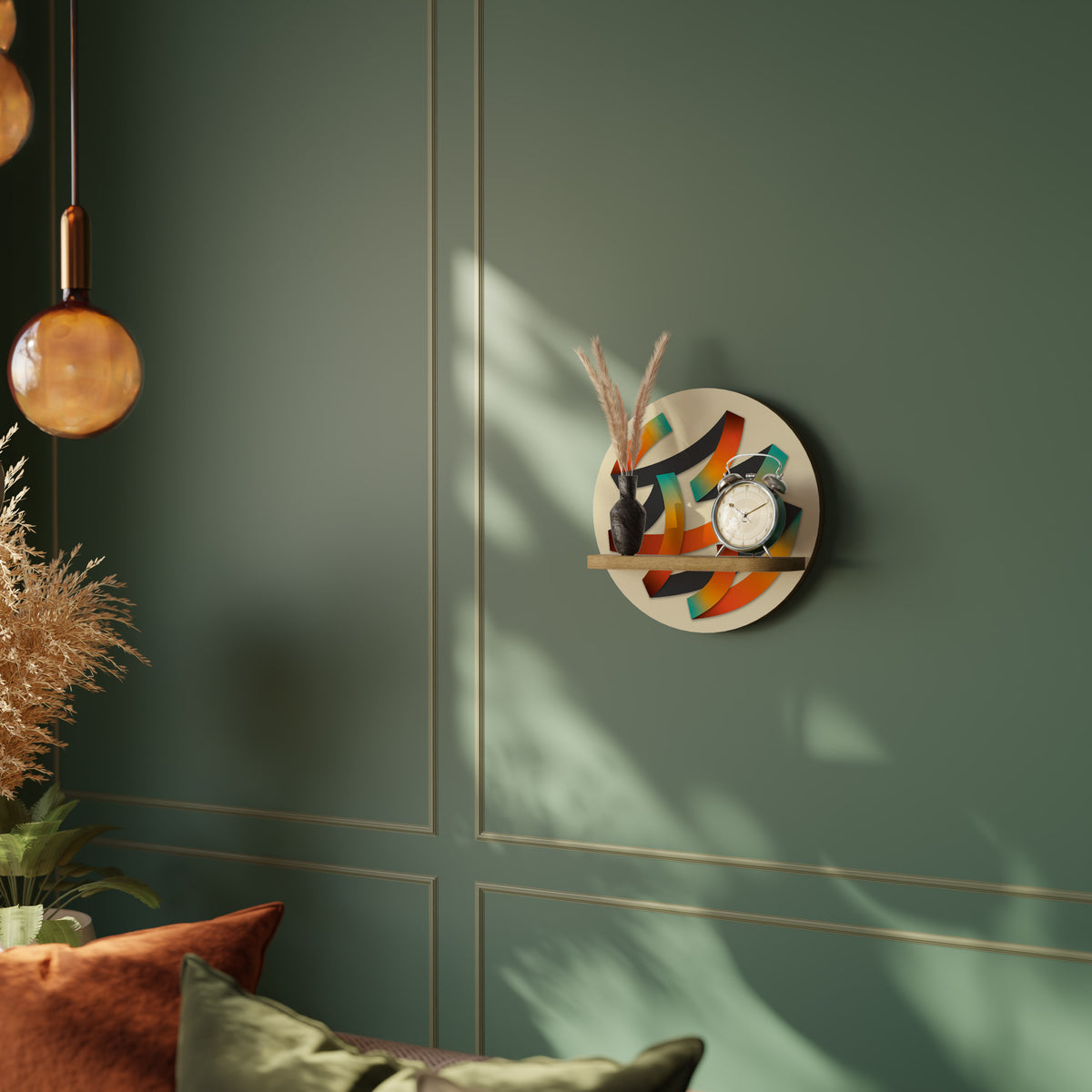 RIBBON REVERIE Art Shelf