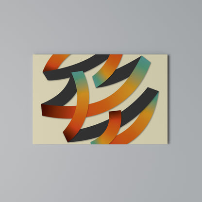 RIBBON REVERIE Horizontal Canvas Print