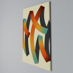 RIBBON REVERIE Vertical Canvas Print