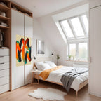 RIBBON REVERIE Peel and Stick Vertical Poster