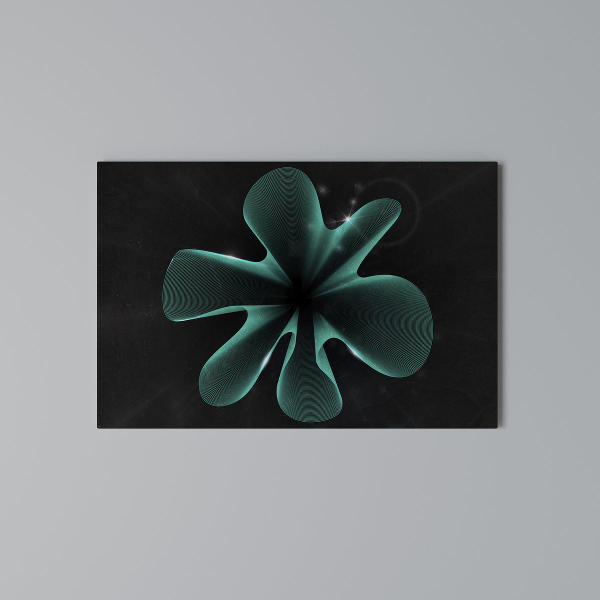 ELECTRIC ILLUSION Horizontal Canvas Print