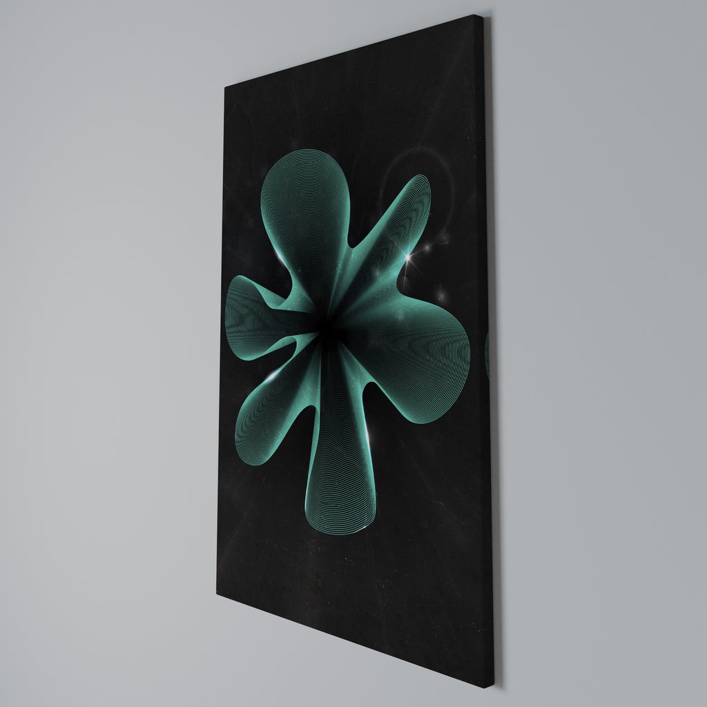 ELECTRIC ILLUSION Vertical Canvas Print