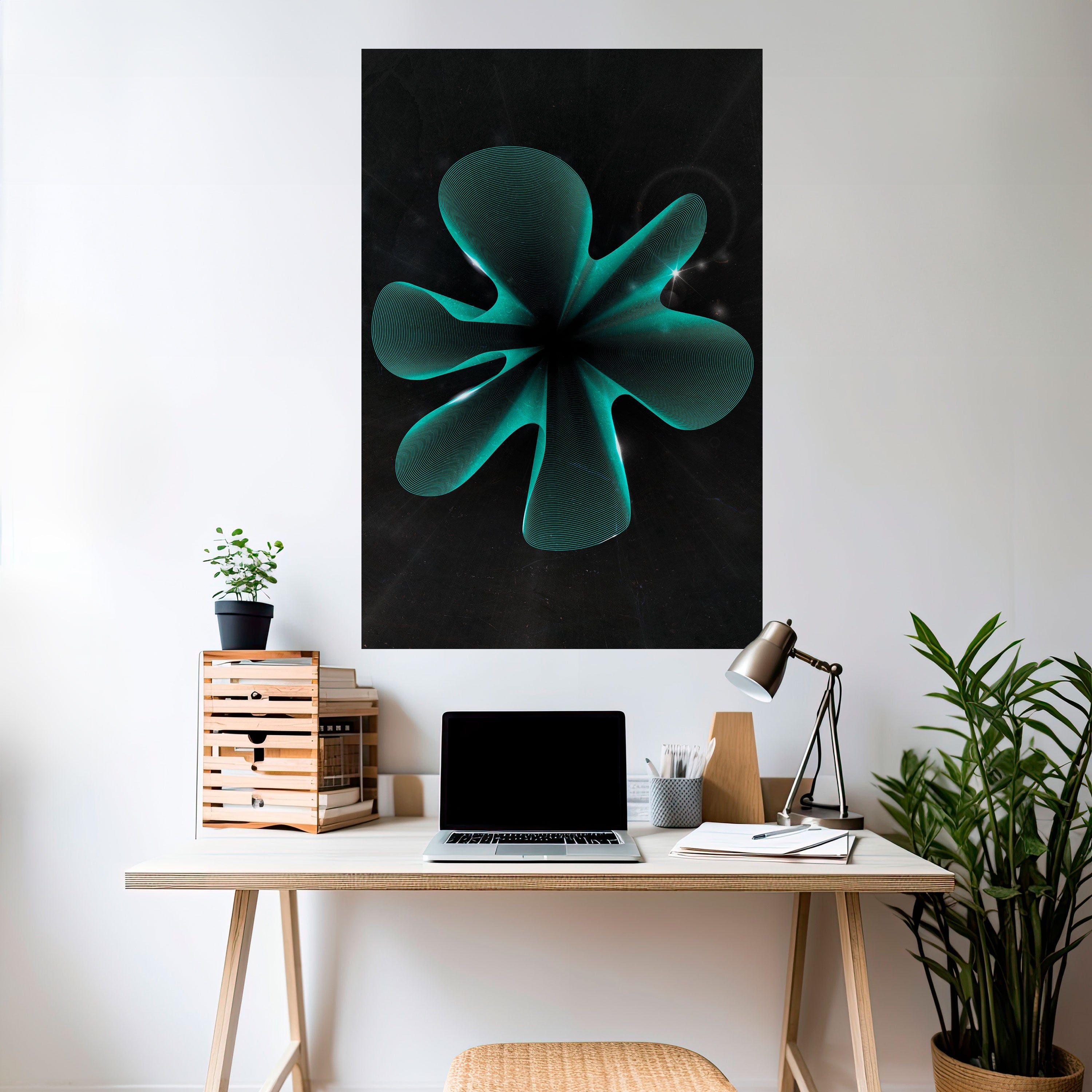 ELECTRIC ILLUSION Poster Vertical Autocolante