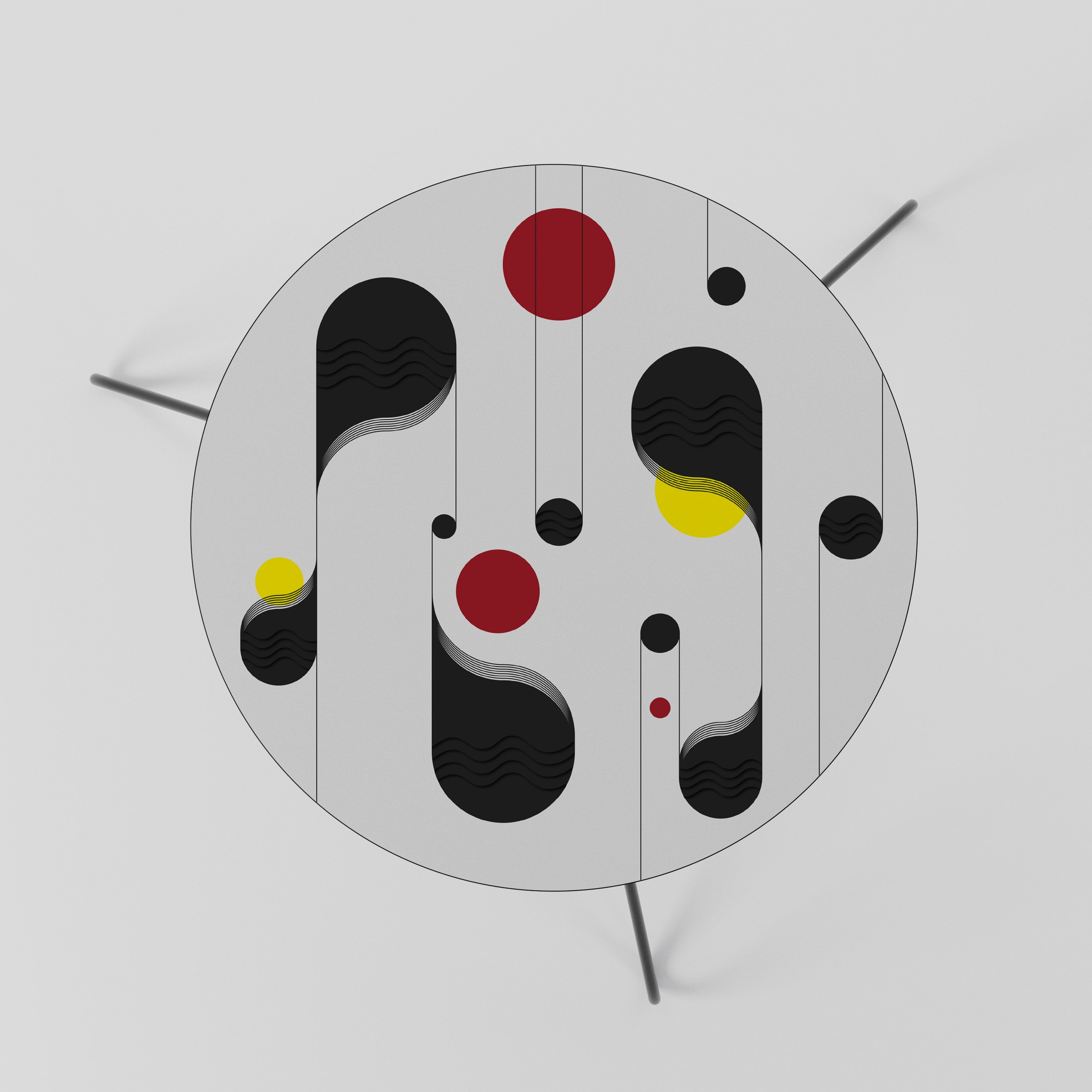 DOT-TO-DOT LULLABY Mesa de Centro 60