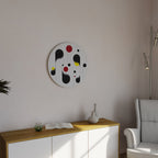 DOT-TO-DOT LULLABY Quadro Redondo Decorativo