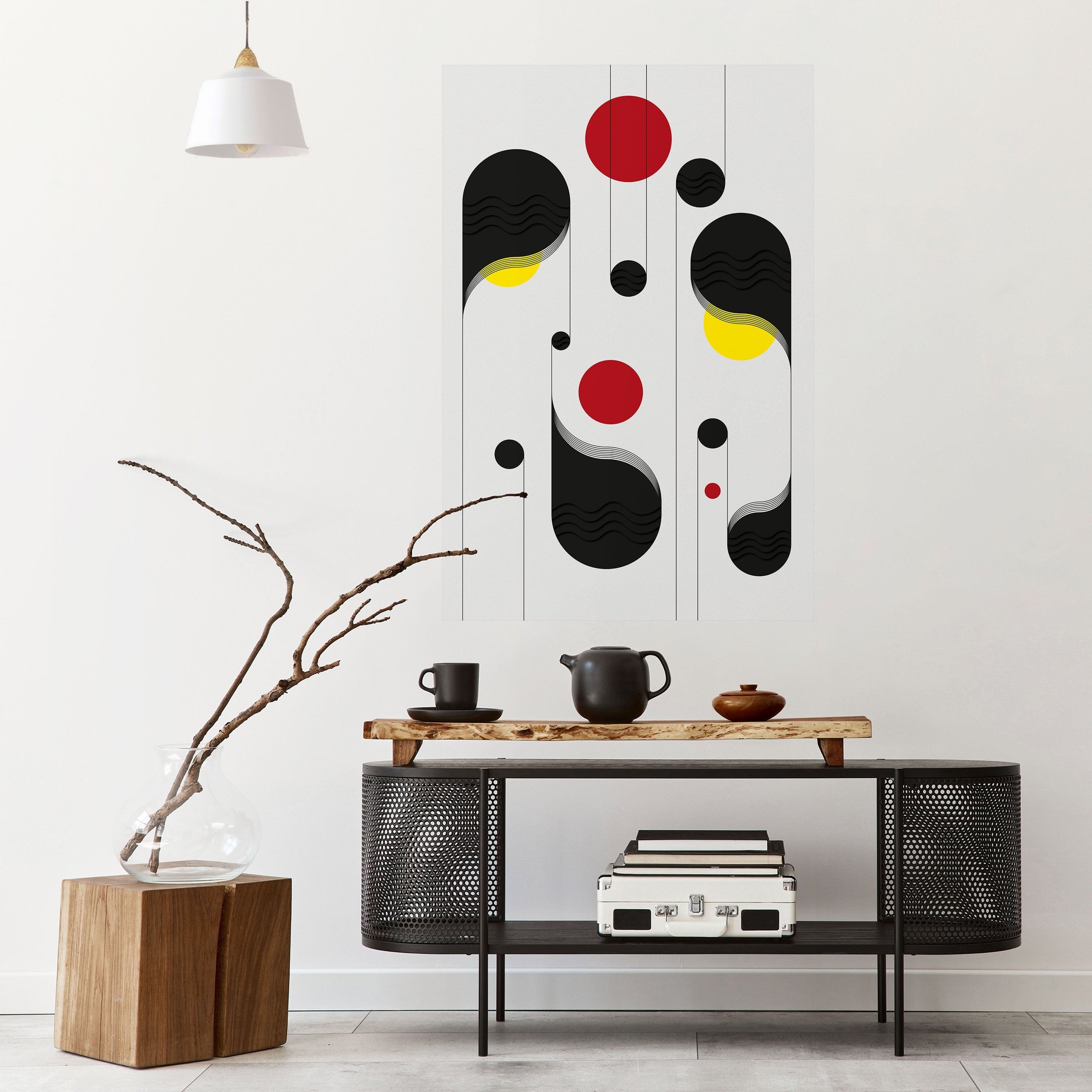 DOT-TO-DOT LULLABY Poster Vertical Autocolante