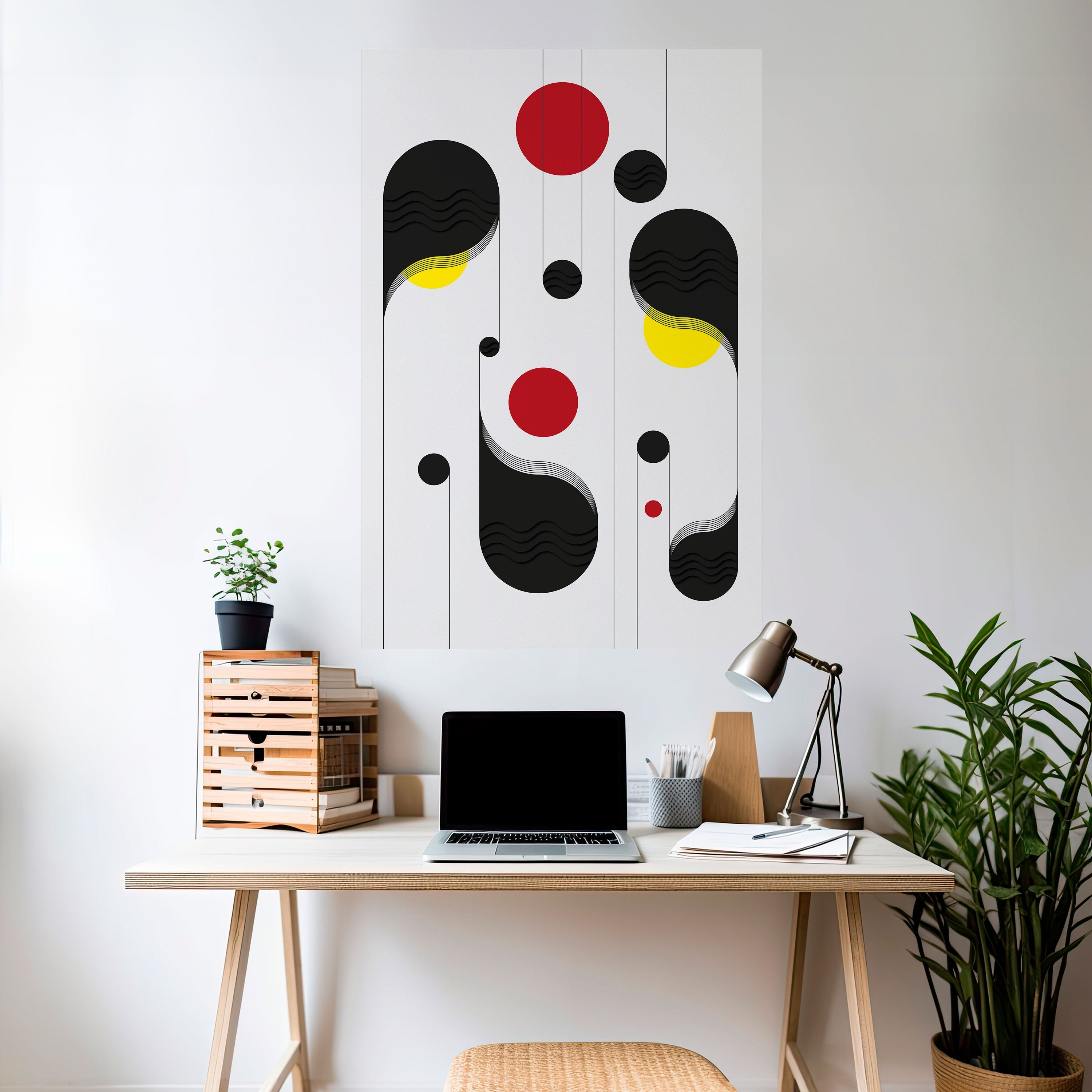 DOT-TO-DOT LULLABY Poster Vertical Autocolante