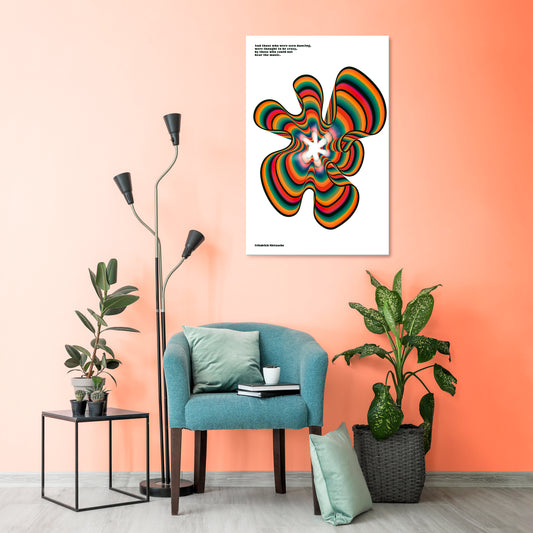 NOSTALGIC ECHOES [ENG] Vertical Canvas Print