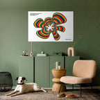 NOSTALGIC ECHOES [ENG] Peel and Stick Horizontal Poster