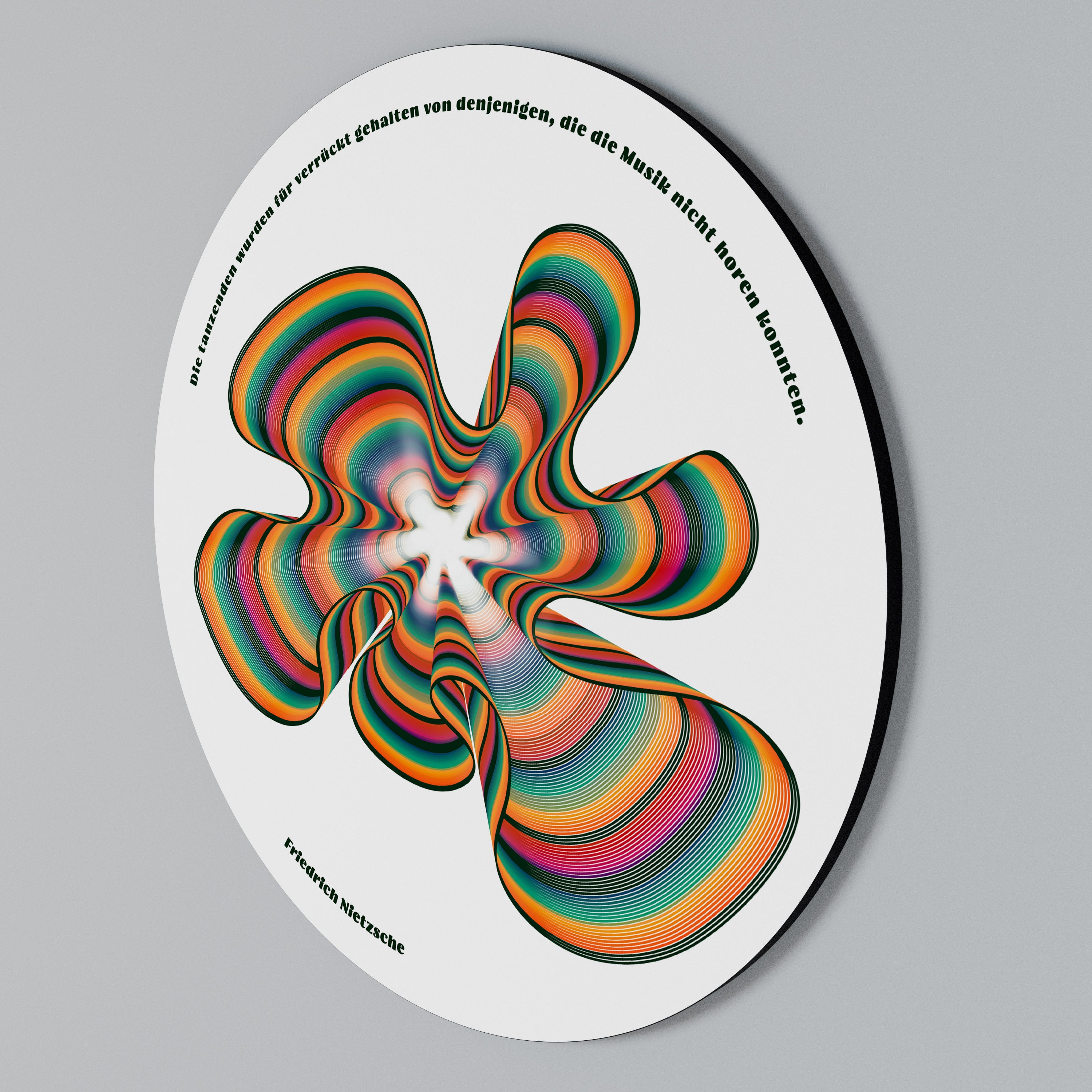 NOSTALGIC ECHOES [DE] Arte de Parede Redonda