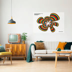 NOSTALGIC ECHOES [DE] Peel and Stick Horizontal Poster