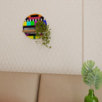 PHILIPS PATTERN Prateleira Redonda Decorativa em Efeito Carvalho