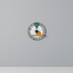 CHROMALINE CREATION Prateleira Redonda Decorativa em Efeito Carvalho