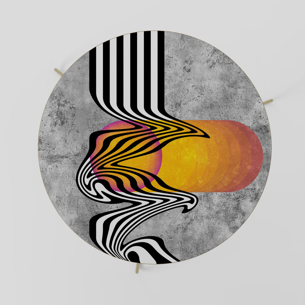 WHIMSICAL WAVES Mesa de Centro 69