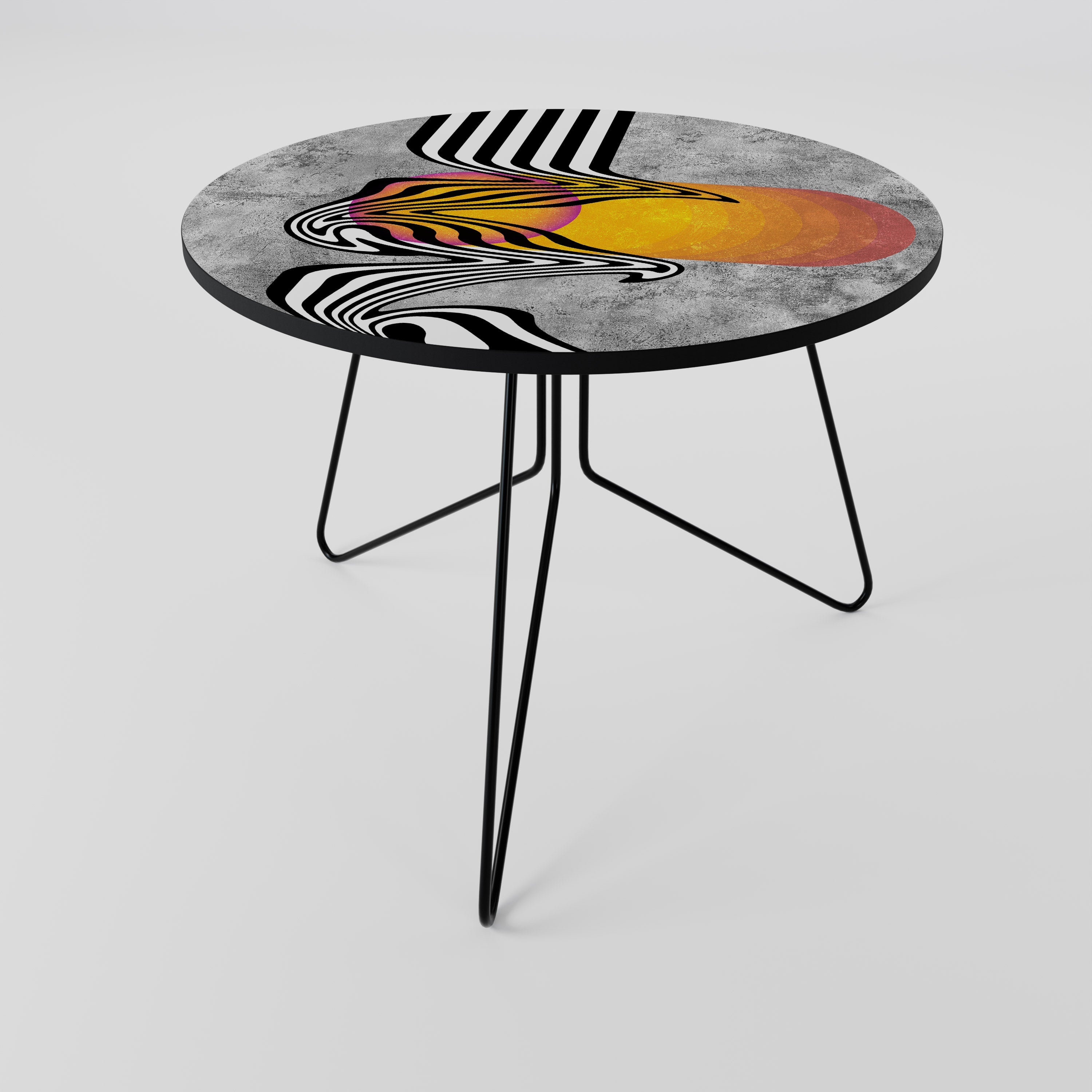 WHIMSICAL WAVES Mesa de Centro 69