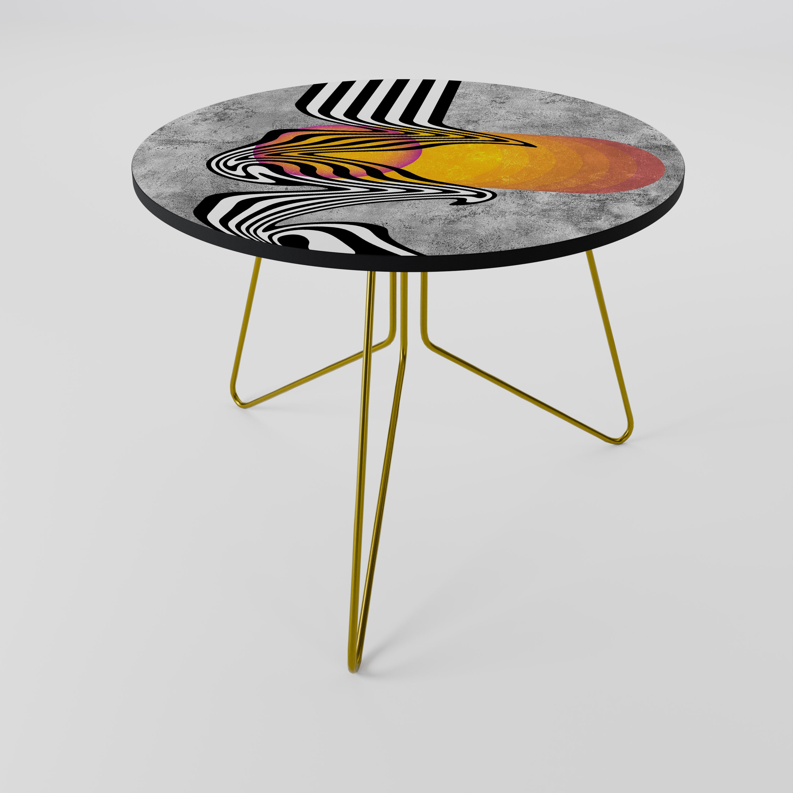 WHIMSICAL WAVES Mesa de Centro 69