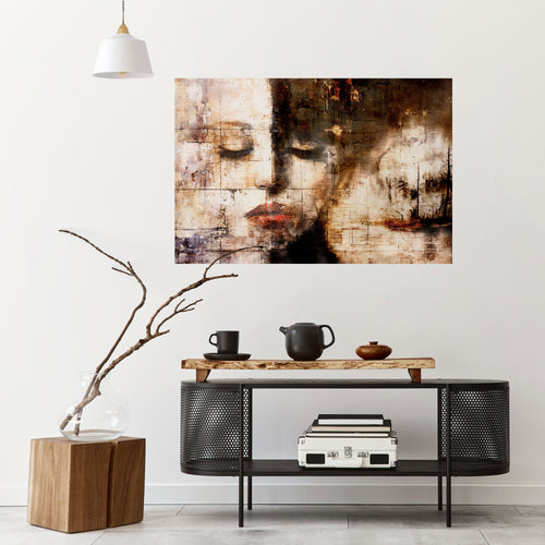 CAPTURED SERENITY Poster Horizontal Autocolante