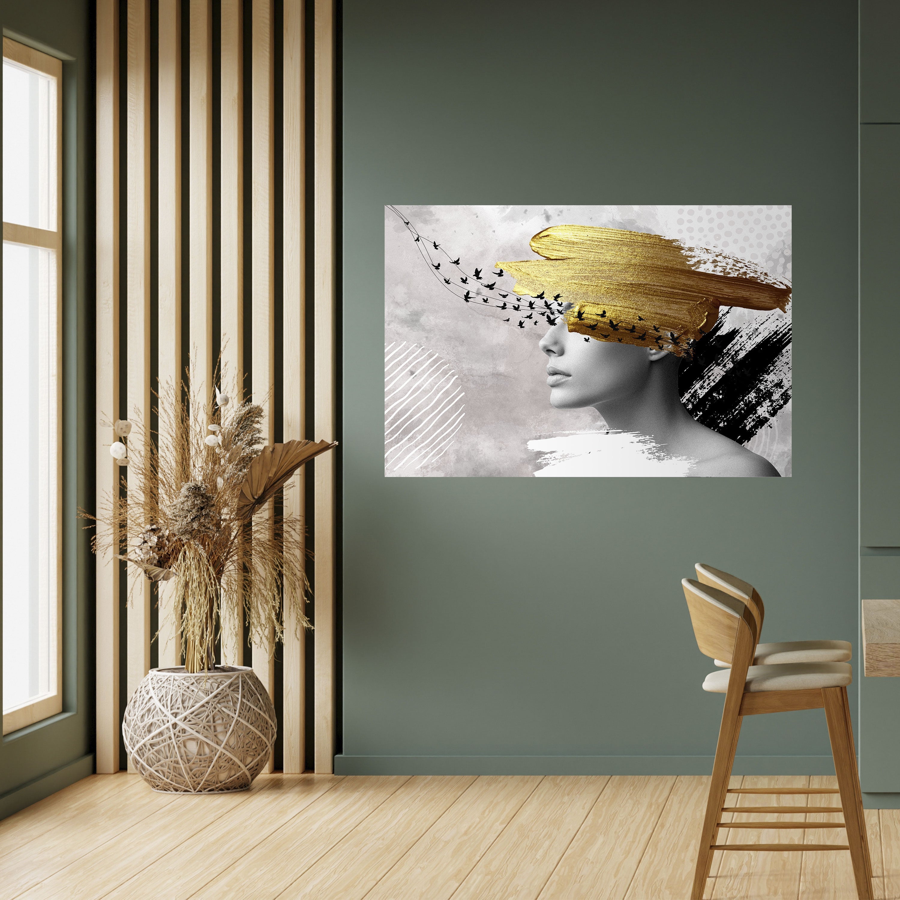 TREASURE THOUGHTS Peel and Stick Horizontal Poster