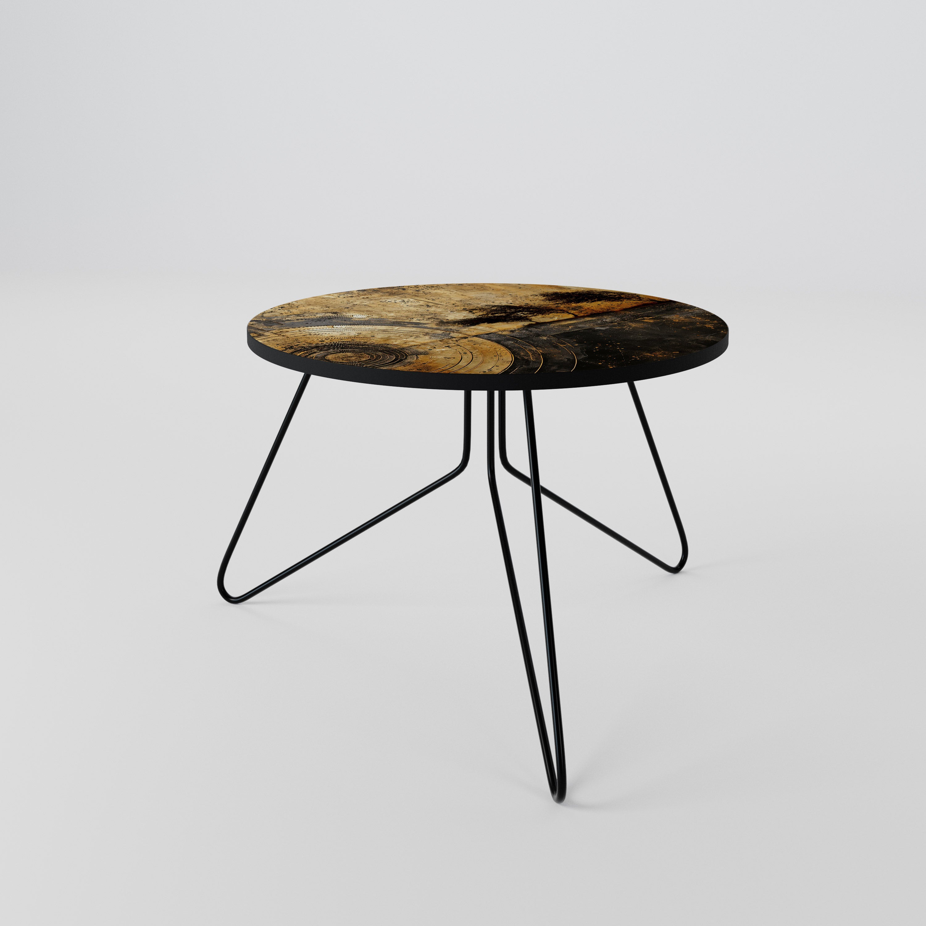 COPPERY EARTHQUAKE Coffee Table