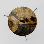 COPPERY EARTHQUAKE Mesa de Centro 60