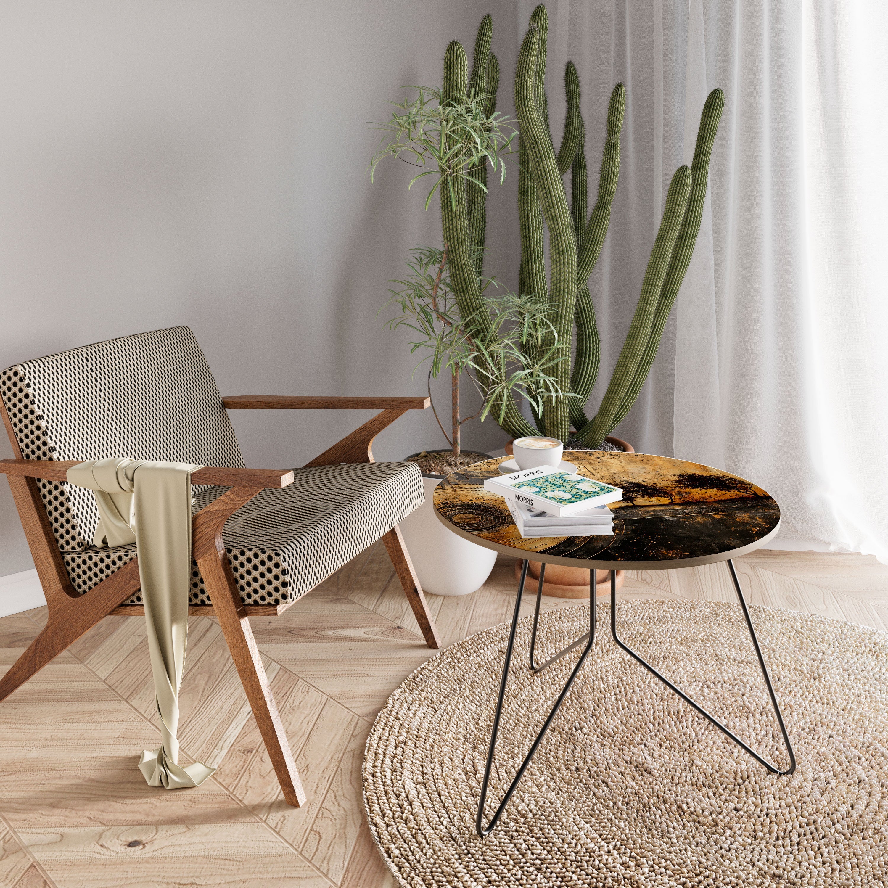 COPPERY EARTHQUAKE Mesa de Centro 69