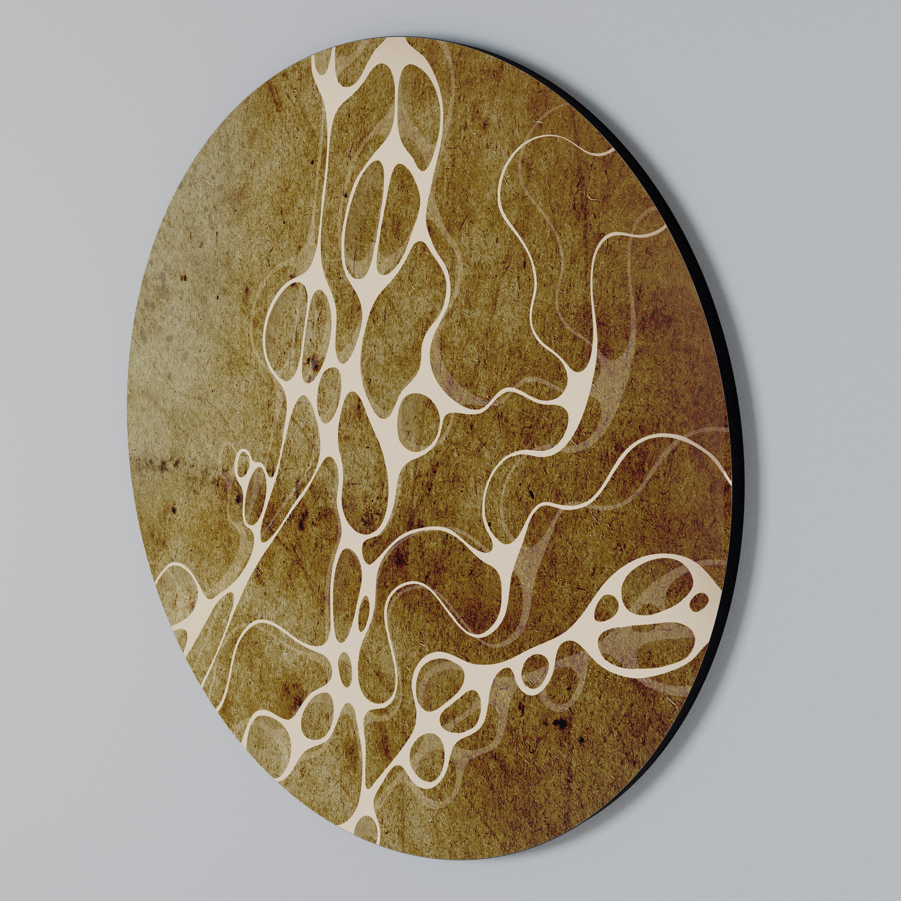 ARCANE ARRAY Arte de Parede Redonda