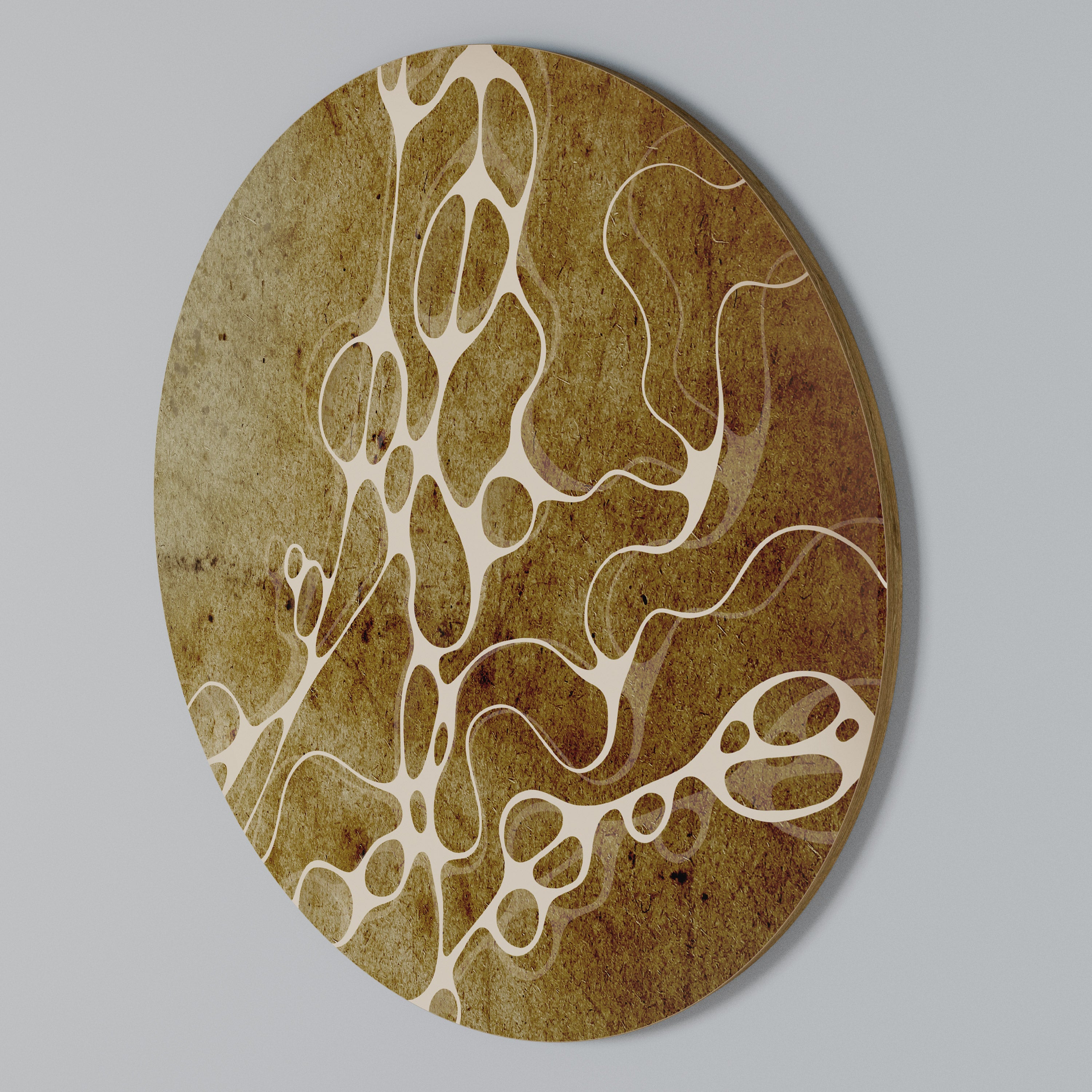 ARCANE ARRAY Arte de Parede Redonda