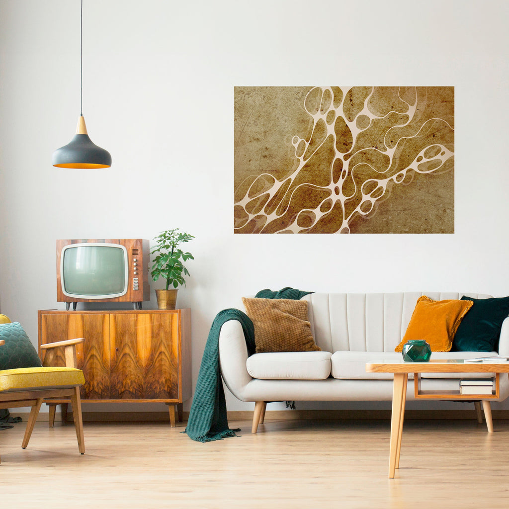 ARCANE ARRAY Peel and Stick Horizontal Poster