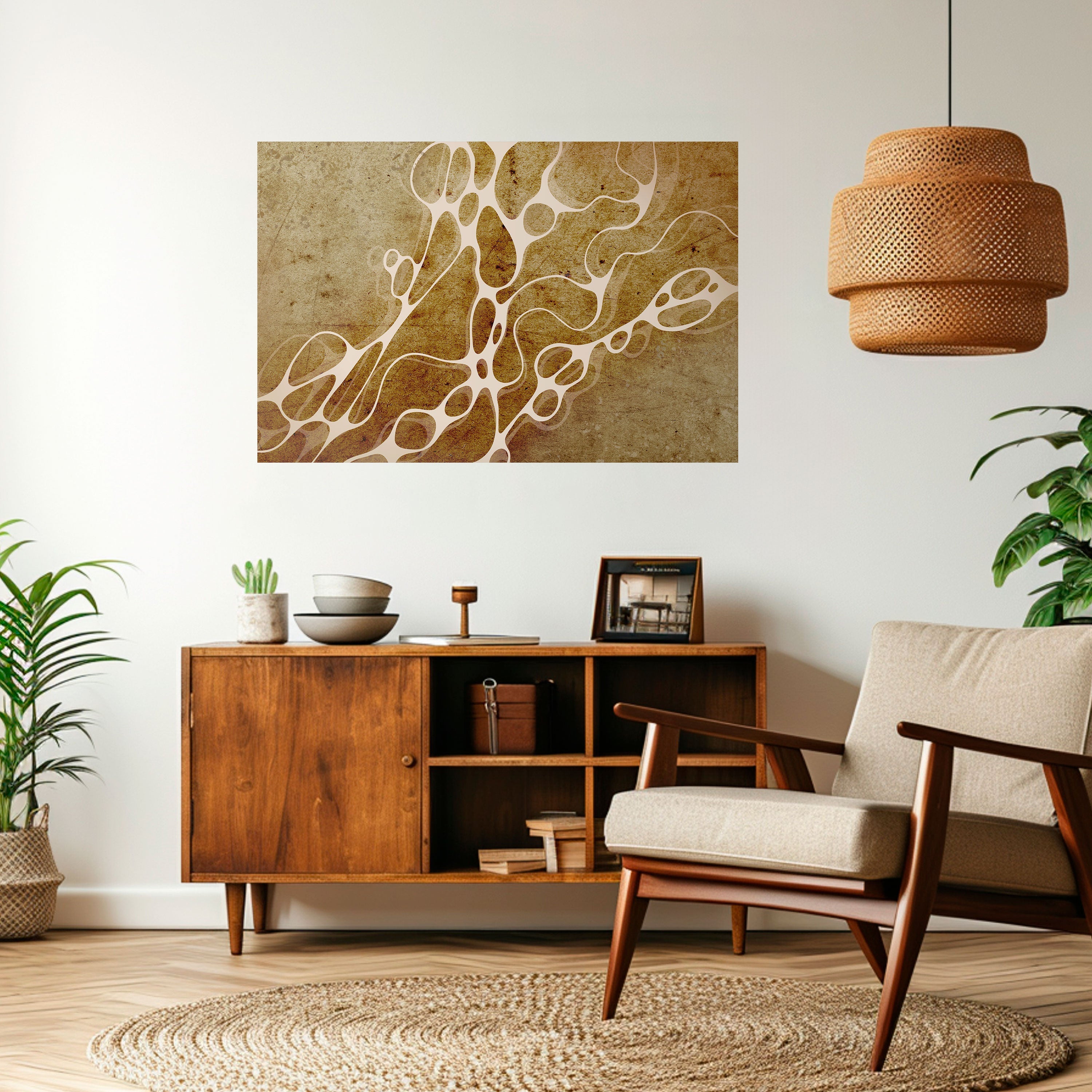 ARCANE ARRAY Peel and Stick Horizontal Poster