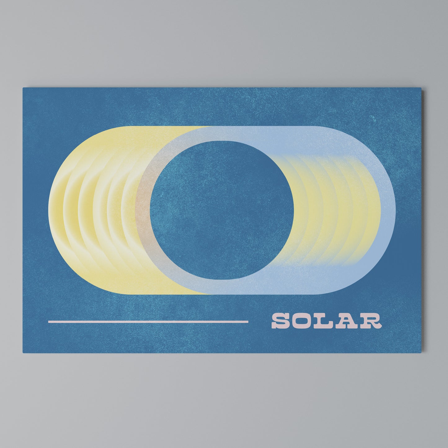 SOLAR APERTURE Horizontal Canvas Print