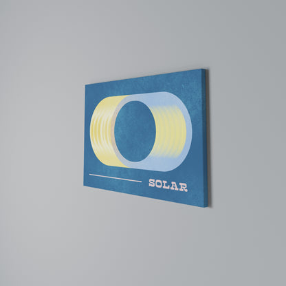 SOLAR APERTURE Horizontal Canvas Print
