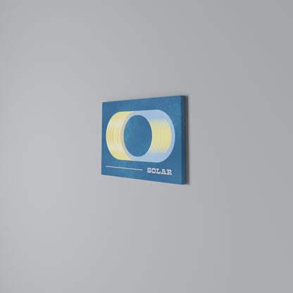 SOLAR APERTURE Horizontal Canvas Print