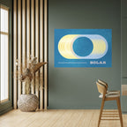 SOLAR APERTURE Peel and Stick Horizontal Poster