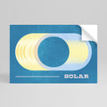 SOLAR APERTURE Peel and Stick Horizontal Poster