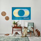 SOLAR APERTURE Peel and Stick Horizontal Poster