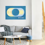 SOLAR APERTURE Peel and Stick Horizontal Poster